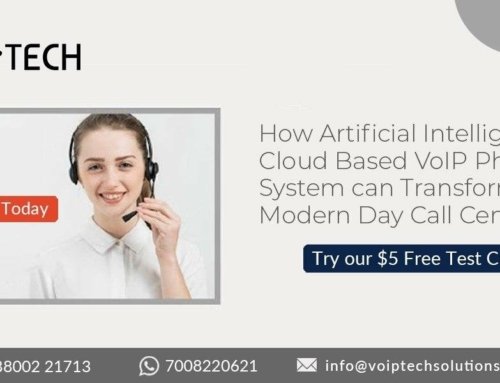 How Artificial Intelligence In Cloud Based VoIP Phone System can Transform The Modern Day Call Centers?