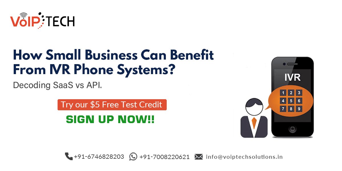 How Small Business Can Benefit From IVR Phone Systems? Decoding SaaS vs API., VoIP tech solutions, vici dialer, virtual number, Voip Providers, voip services in india, best sip provider, business voip providers, VoIP Phone Numbers, voip minutes provider, top voip providers, voip minutes, International VoIP Provider